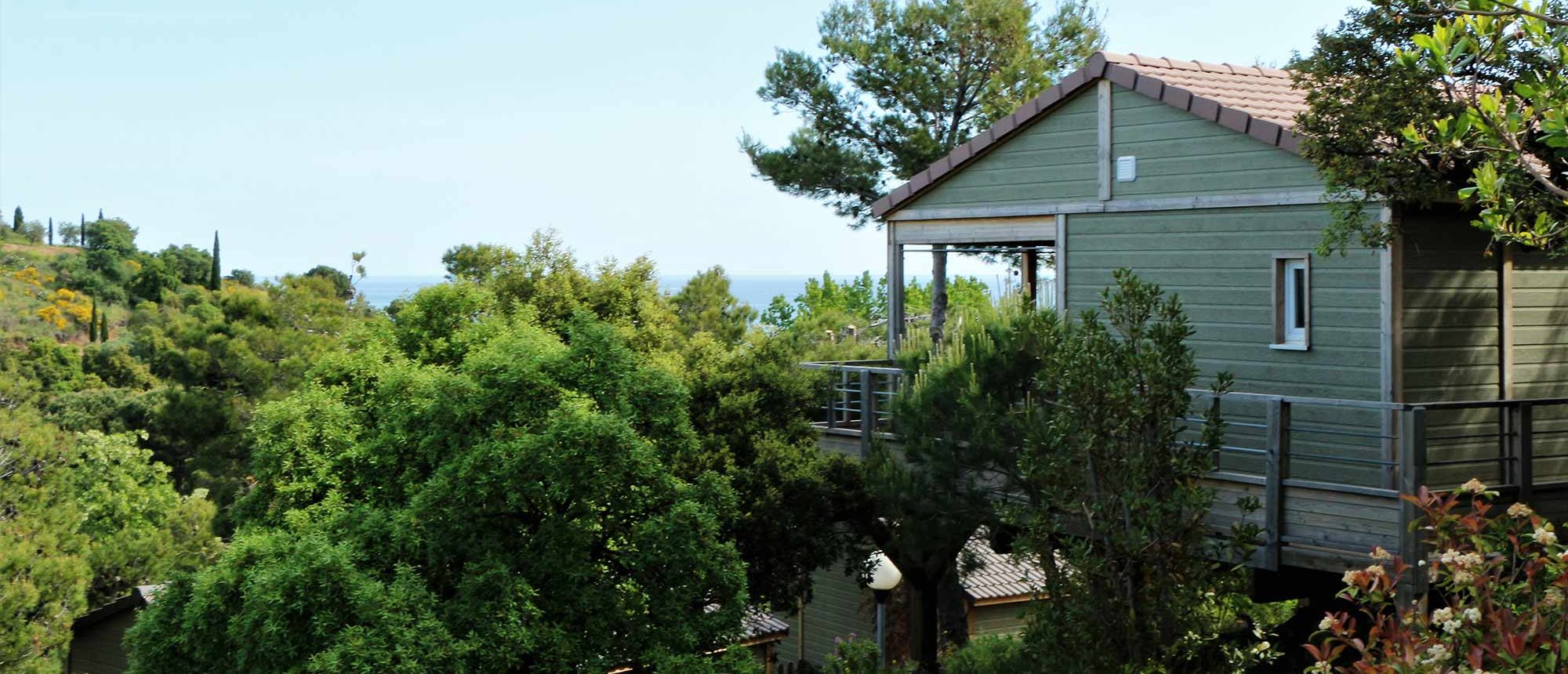 Hebergement Chalet Camping Les Amandiers