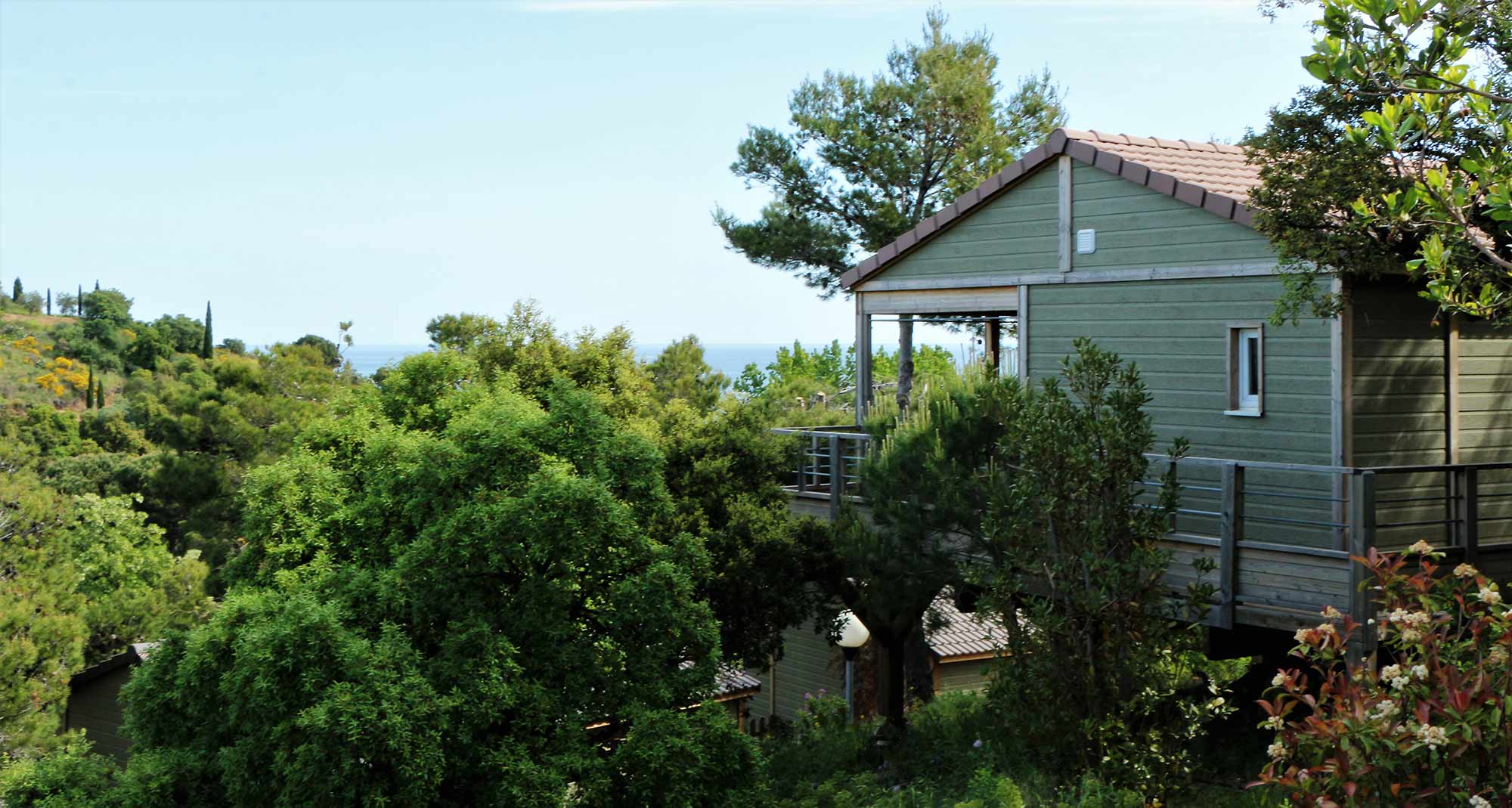 Chalet Camping Les Amandiers