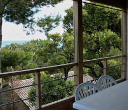 hebergement chalet Camping Les Amandiers