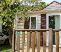 hebergement cottage Camping Les Amandiers