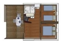 Plan Lodge Camping Les Amandiers