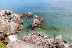 Rocher et mer Camping Les Amandiers